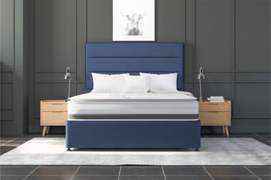 An image for Spring King® Harmony 2000 Ortho Pillow Top Mattress + Ottoman Divan Bed