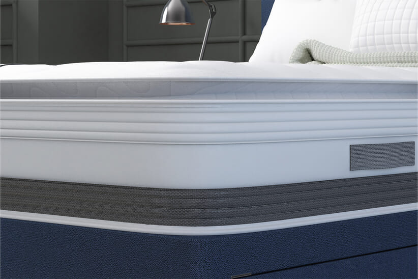 An image for Spring King® Harmony 2000 Ortho Pillow Top Mattress + Ottoman Divan Bed