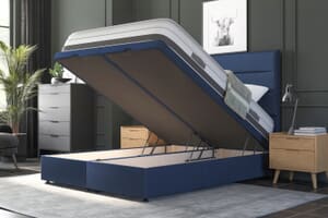 A product image for the Spring King® Harmony 2000 Ortho Pillow Top Mattress + Ottoman Divan Bed