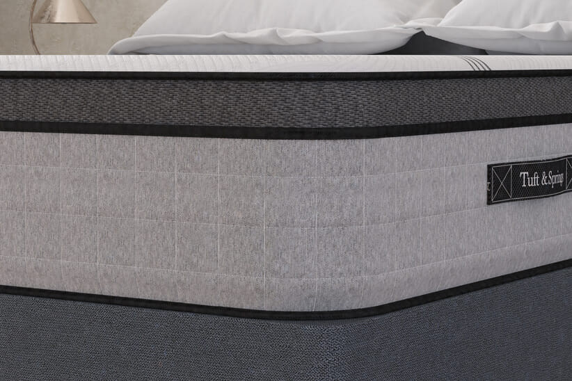 An image for Tuft & Springs™ Radiance 1000 Gel Hybrid Mattress + Ottoman Divan Bed