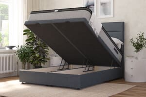 A product image for the Tuft & Springs™ Radiance 1000 Gel Hybrid Mattress + Ottoman Divan Bed
