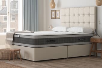 A product image for the Tuft & Springs™ Affinity Ortho 1500 Gel Hybrid Mattress + Premium Divan Bed