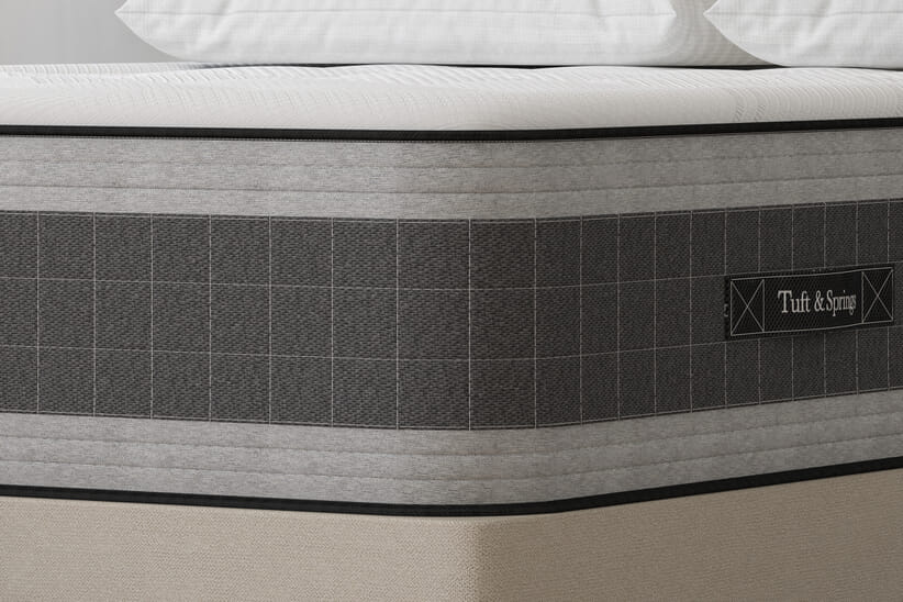An image for Tuft & Springs™ Affinity Ortho 1500 Gel Hybrid Mattress + Ottoman Divan Bed