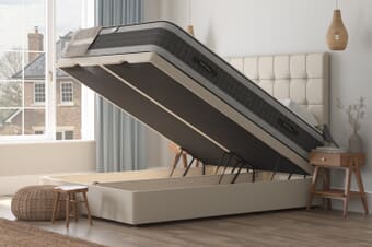 A product image for the Tuft & Springs™ Affinity Ortho 1500 Gel Hybrid Mattress + Ottoman Divan Bed
