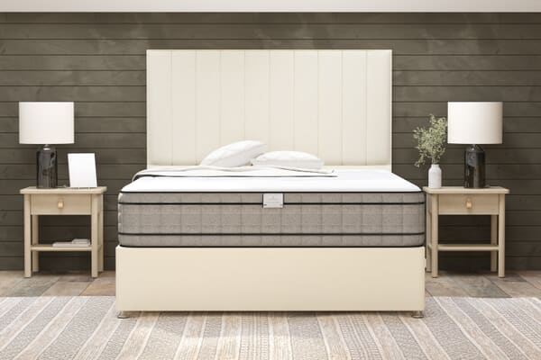 An image for Tuft & Springs™ Essence Ortho 2000 Gel Hybrid Mattress + Ottoman Divan Bed