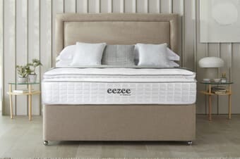 A product image for the Sleepeezee Natural 4000 Pocket Latex Ortho Mattress + Premium Divan Bed