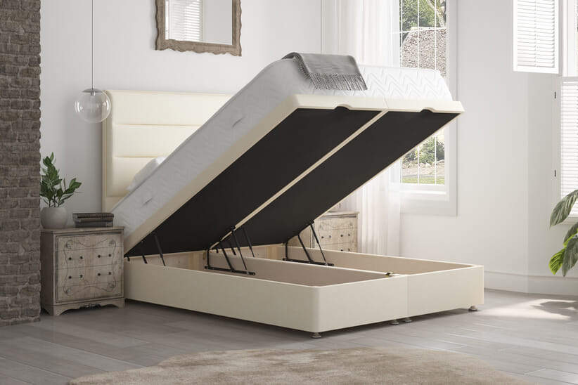 An image for Spring King® Ruby Ortho Extra Firm Mattress + Ottoman Divan Bed