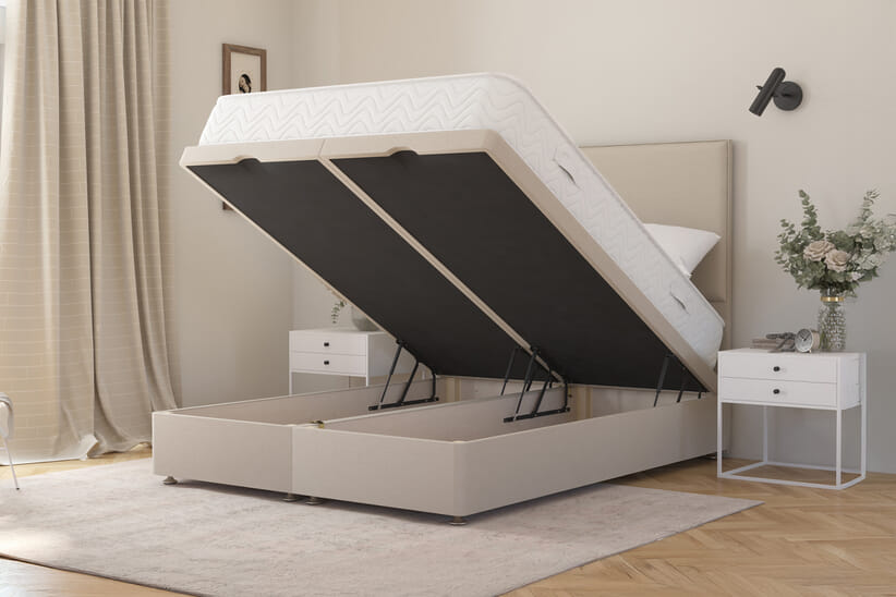 An image for Spring King® Grand Ortho 2000 Mattress + Ottoman Divan Bed