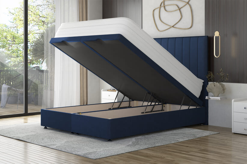 An image for Spring King® Pocket Memory Ortho 1500 Mattress + Ottoman Divan Bed