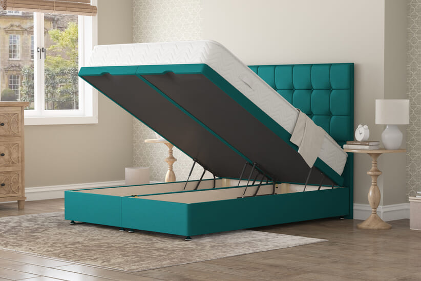 An image for Spring King® Tuscany 2000 Mattress + Ottoman Divan Bed