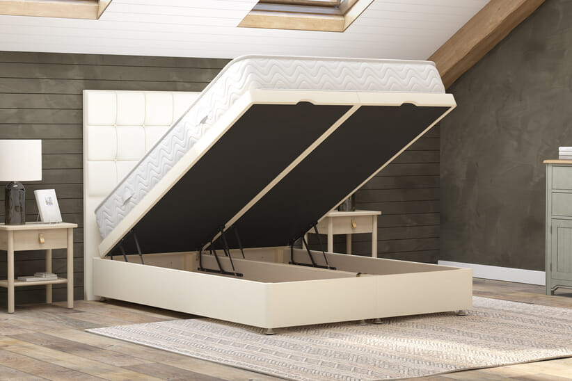 An image for Spring King® Pocket Backcare 1500 Mattress + Ottoman Divan Bed