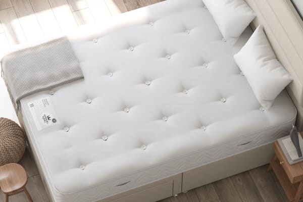 An image for Spring King® Memory Ortho Mattress + Ottoman Divan Bed