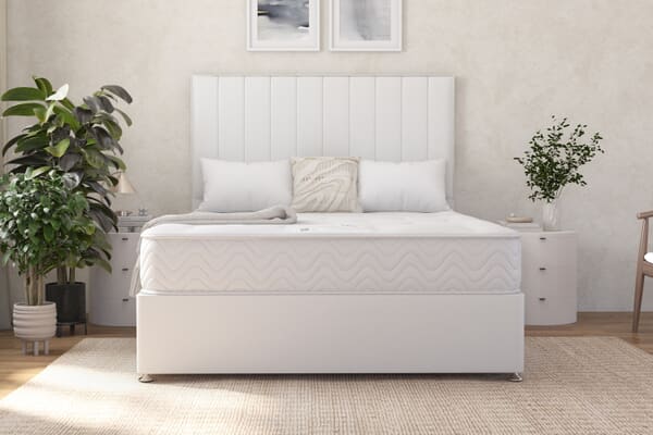 An image for Spring King® Madrid 1000 Pocket Mattress + Ottoman Divan Bed