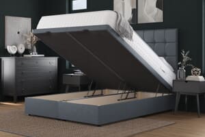 A product image for the Spring King® Backcare Ultimate 3000 Mattress + Ottoman Divan Bed