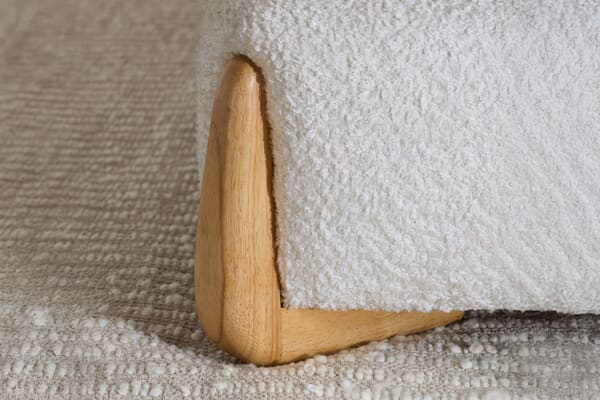 An image for Amalfi White Fabric Bed