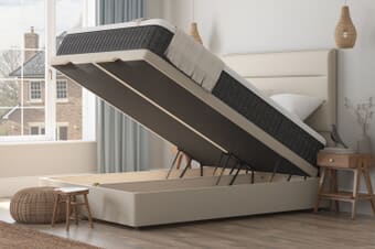A product image for the Emma® Original Mattress + Ottoman Divan Bed