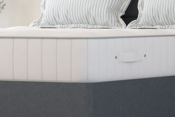 An image for Millbrook Baroness Natural Wool Mattress + Ottoman Divan Bed