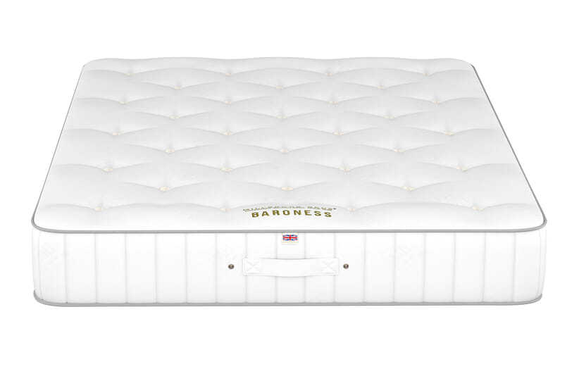 An image for Millbrook Baroness Natural Wool Mattress + Ottoman Divan Bed