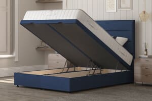 A product image for the Millbrook Regent Wool Ortho Mattress + Ottoman Divan Bed