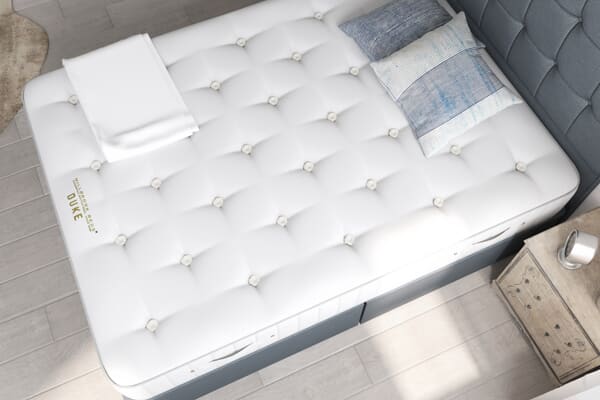 An image for Millbrook Duke Natural Silk Mattress + Ottoman Divan Bed