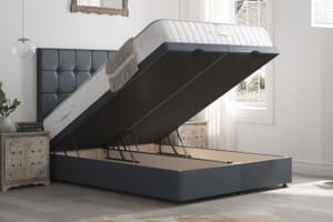A product image for the Millbrook Duke Natural Silk Mattress + Ottoman Divan Bed