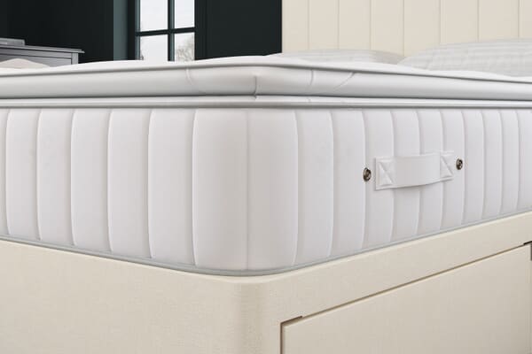 An image for Millbrook Sovereign Natural Pillow Top Mattress + Ottoman Divan Bed