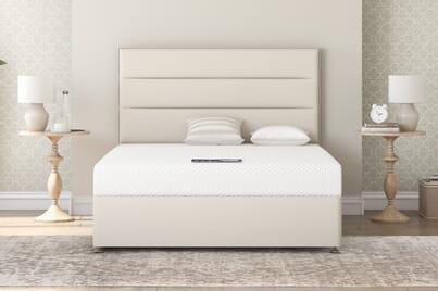 An image for Everyday Pocket 1000 Hybrid Mattress + Ottoman Divan Bed