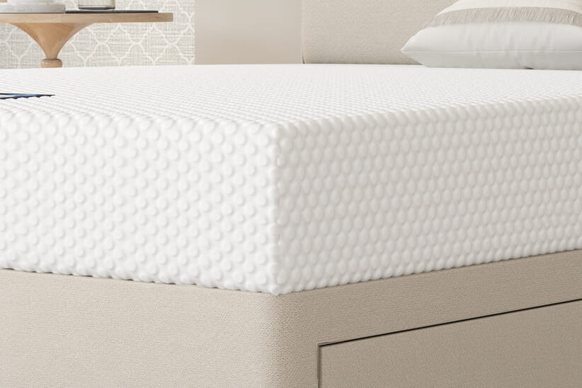 An image for Everyday Pocket 1000 Hybrid Mattress + Ottoman Divan Bed