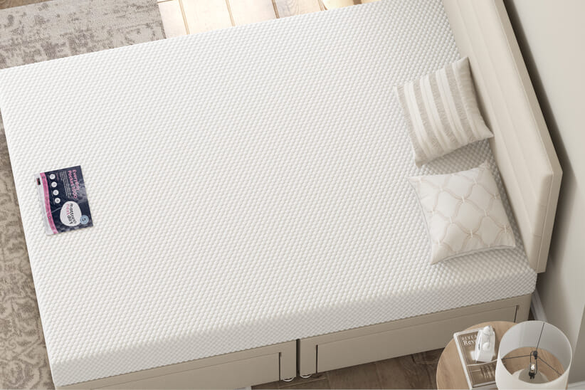 An image for Everyday Pocket 1000 Hybrid Mattress + Ottoman Divan Bed
