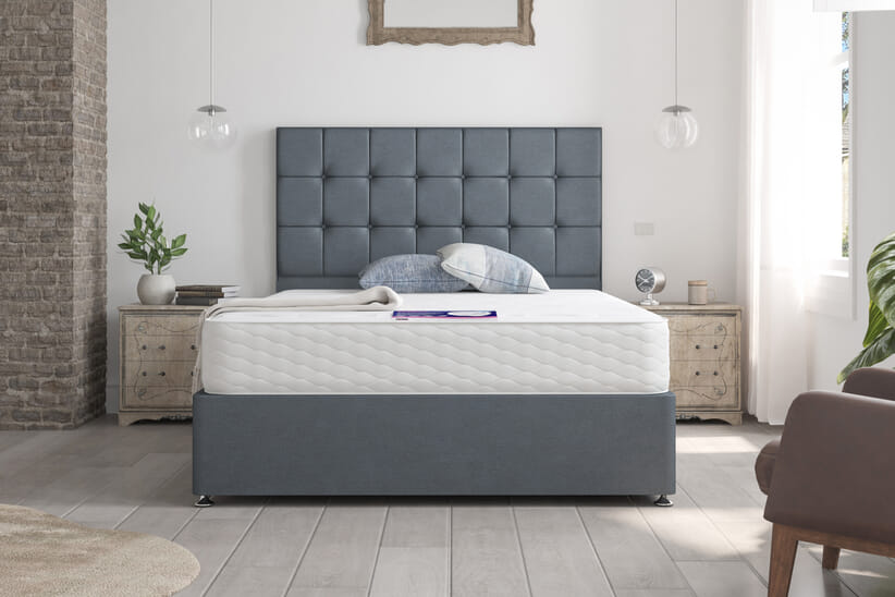 An image for Ortho Support Foam Mattress + Ottoman Divan Bed