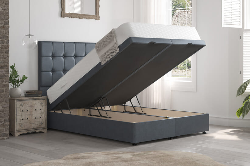 An image for Ortho Support Foam Mattress + Ottoman Divan Bed