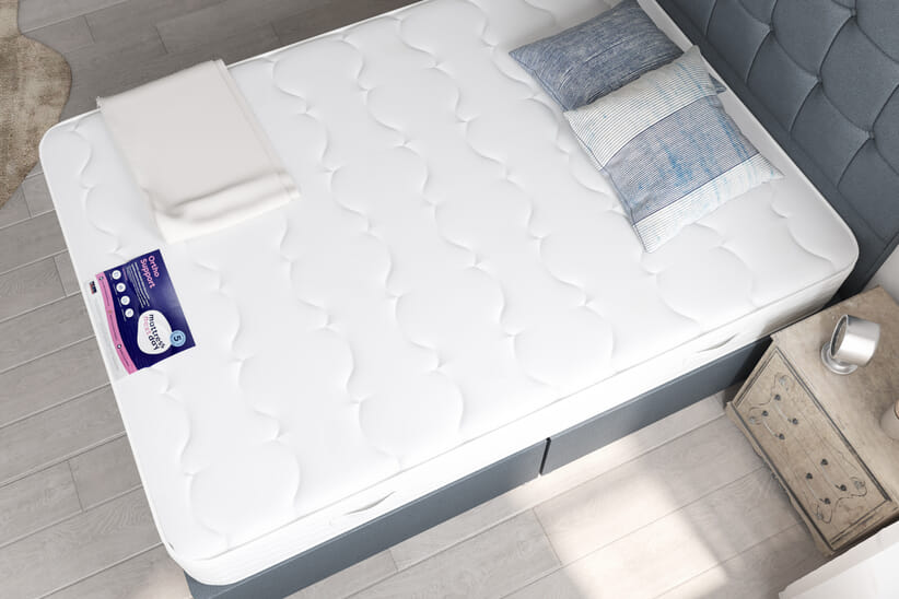 An image for Ortho Support Foam Mattress + Premium Divan Bed