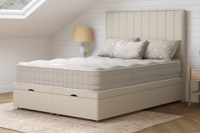 An image for Hypnos Zen Mattress + Premium Divan Bed