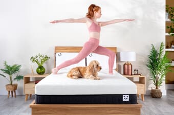 A product image for the Panda® Hybrid Bamboo Mattress Pro