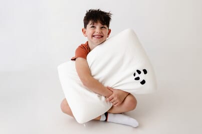 An image for Panda® Kids Memory Foam Bamboo Pillow