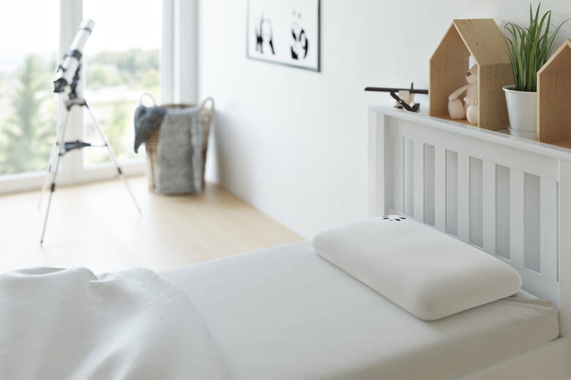 An image for Panda® Kids Memory Foam Bamboo Pillow