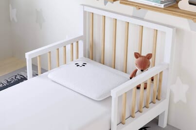 An image for Panda® Kids Memory Foam Bamboo Pillow