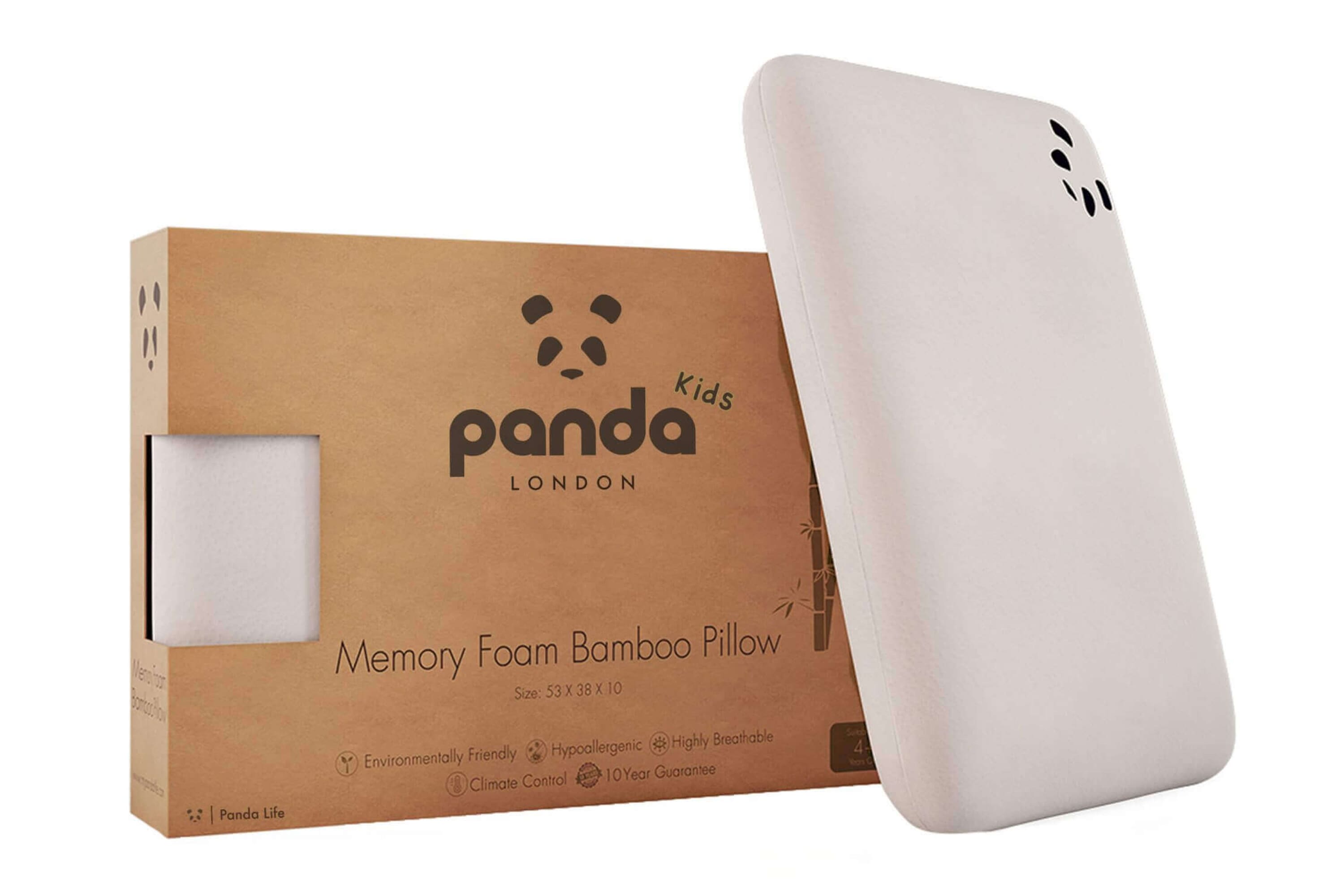 Panda® Kids Memory Foam Bamboo Pillow