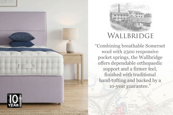 An image for Relyon Wallbridge Ortho 2500 Wool Mattress