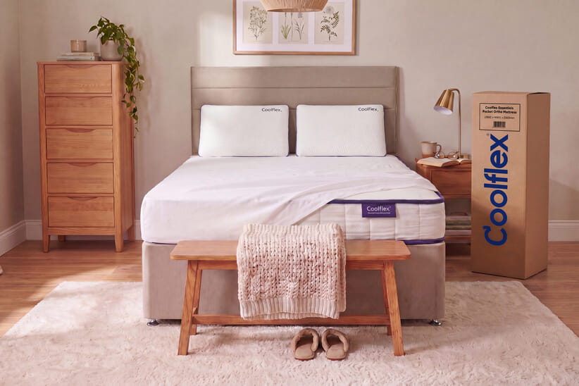 An image for Coolflex® Essentials Pocket Memory Hybrid Ortho Mattress