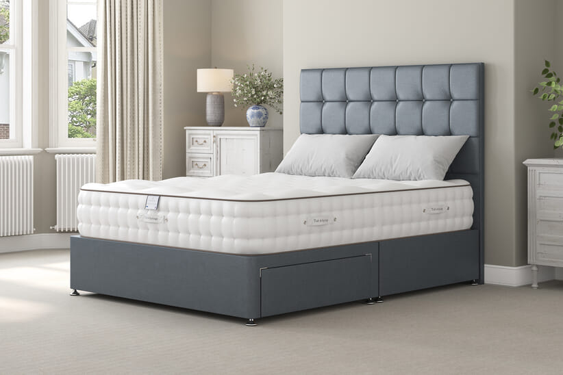 An image for Tuft & Springs™ Solace 2000 Extra Firm Mattress + Premium Divan Bed