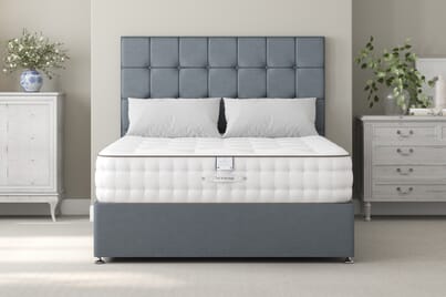 An image for Tuft & Springs™ Solace 2000 Extra Firm Mattress + Ottoman Divan Bed