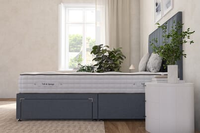An image for Tuft & Springs™ Ortho Tranquility 5000 Mattress + Ottoman Divan Bed