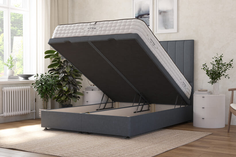 An image for Tuft & Springs™ Ortho Tranquility 5000 Mattress + Ottoman Divan Bed