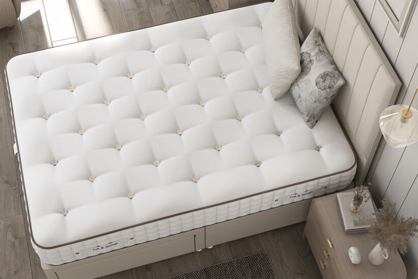 An image for Tuft & Springs™ Elysium 7000 Mattress + Premium Divan Bed