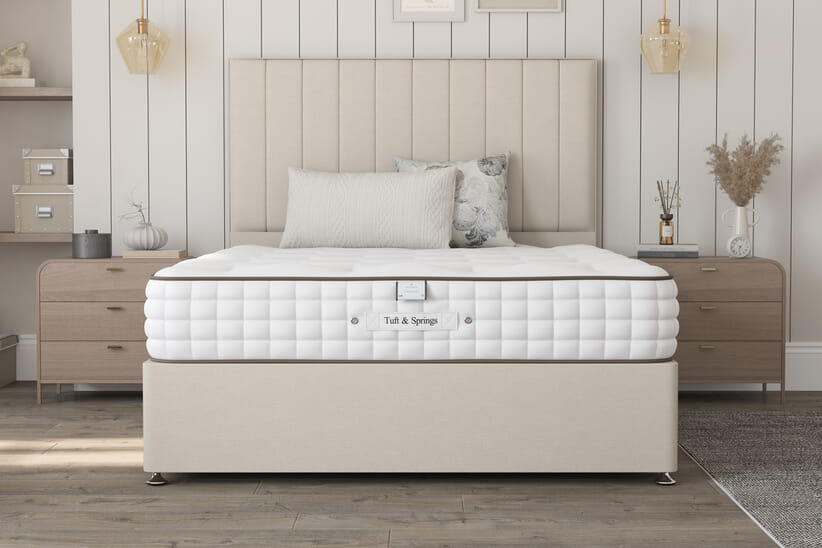 An image for Tuft & Springs™ Elysium 7000 Mattress + Premium Divan Bed