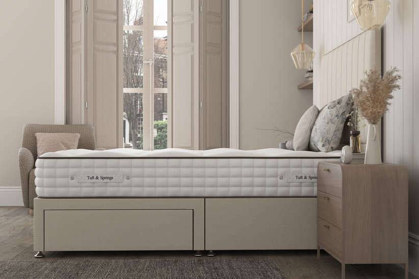 An image for Tuft & Springs™ Elysium 7000 Mattress + Premium Divan Bed
