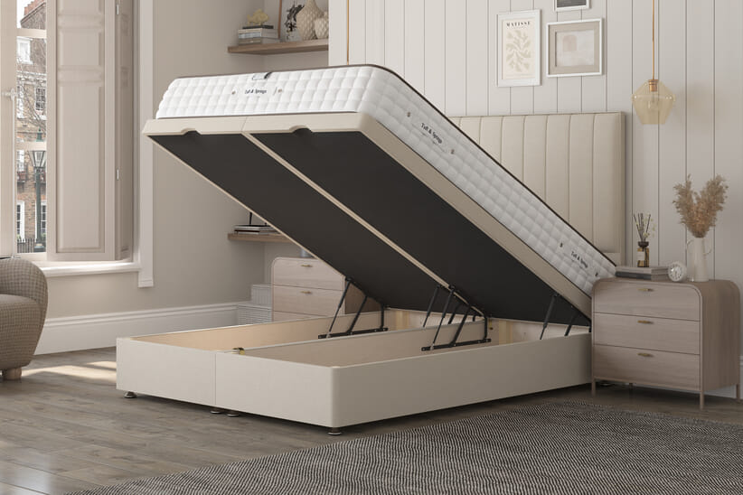 An image for Tuft & Springs™ Elysium 7000 Mattress + Ottoman Divan Bed