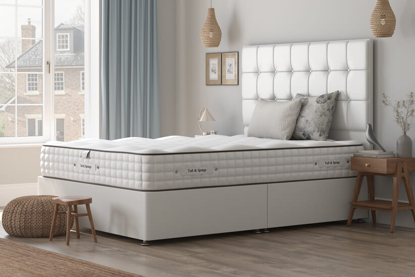 An image for Tuft & Springs™ Allure 9000 Mattress + Premium Divan Bed