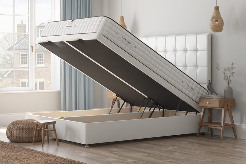 An image for Tuft & Springs™ Allure 9000 Mattress + Ottoman Divan Bed